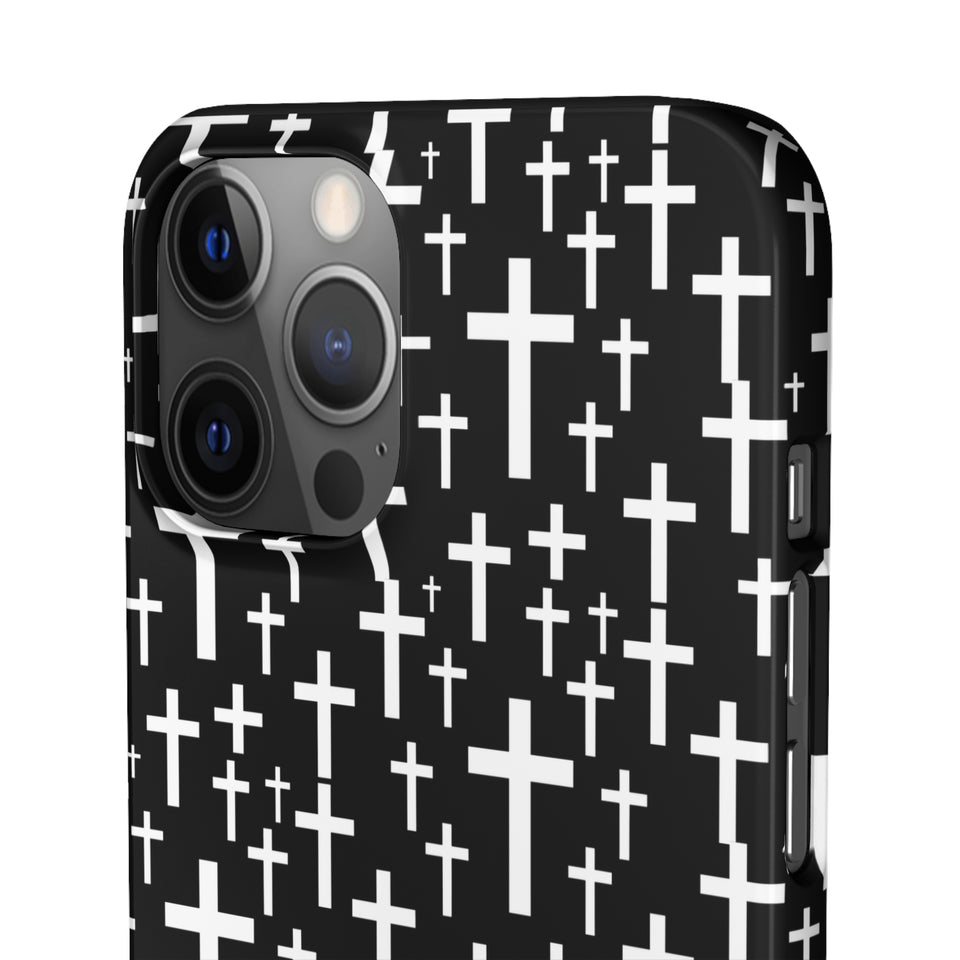 Faith In Jesus iPhone Christian Religion Phone Case | Faith Cross Phone Case | Christian Cross iPhone & Samsung Galaxy Snap Cases