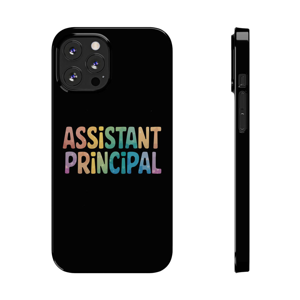 Premium Assistant Principal iPhone Case | Cute Assistant Principal Gifts Slim Phone Cases