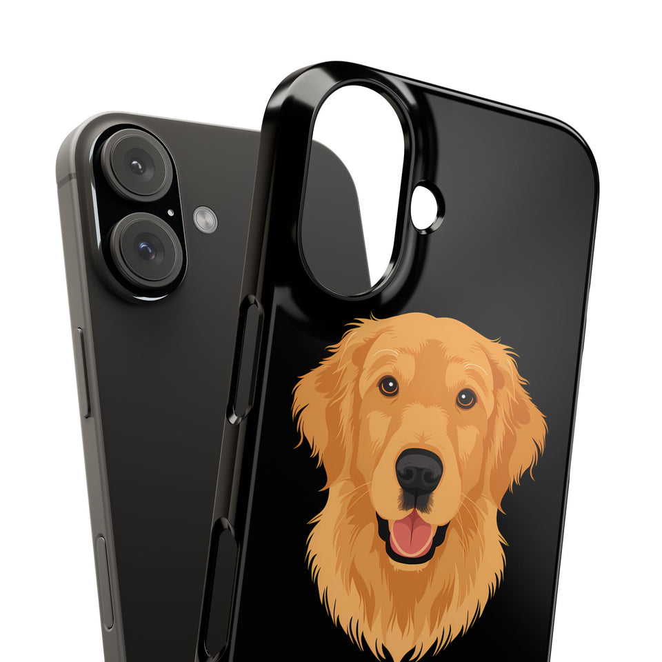 Premium Golden Retriever iPhone Case | Golden Retriever Gifts Slim Phone Cases