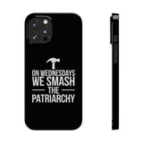 Premium On Wednesdays We Smash The Patriarchy iPhone Case | Feminist Gifts Slim Phone Cases Premium On Wednesdays We Smash The Patriarchy iPhone Case | Feminist Gifts Slim Phone Cases