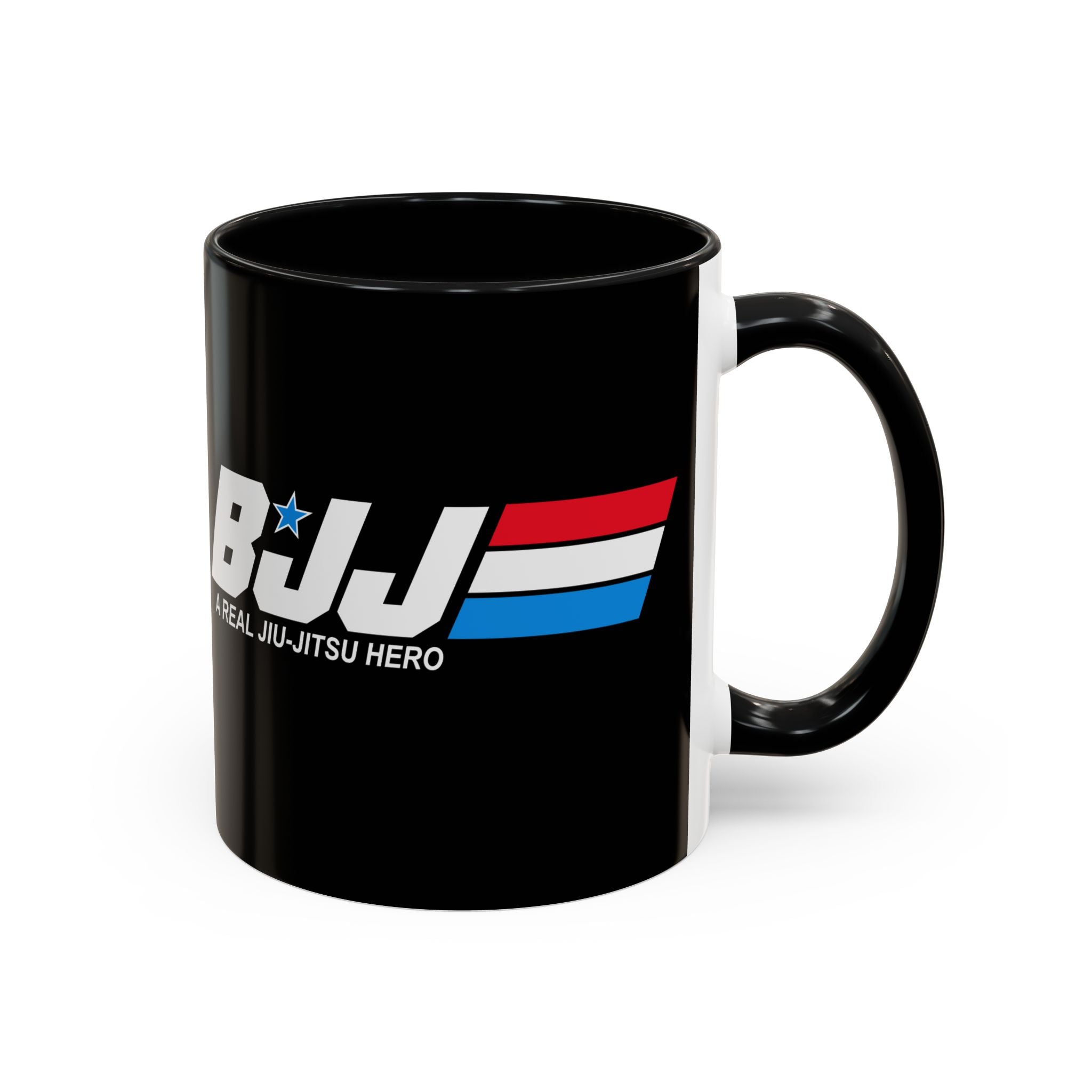 Brazilian Jiu Jitsu A Real Jiu-Jitsu Hero | BJJ Accent Coffee Mug Main image