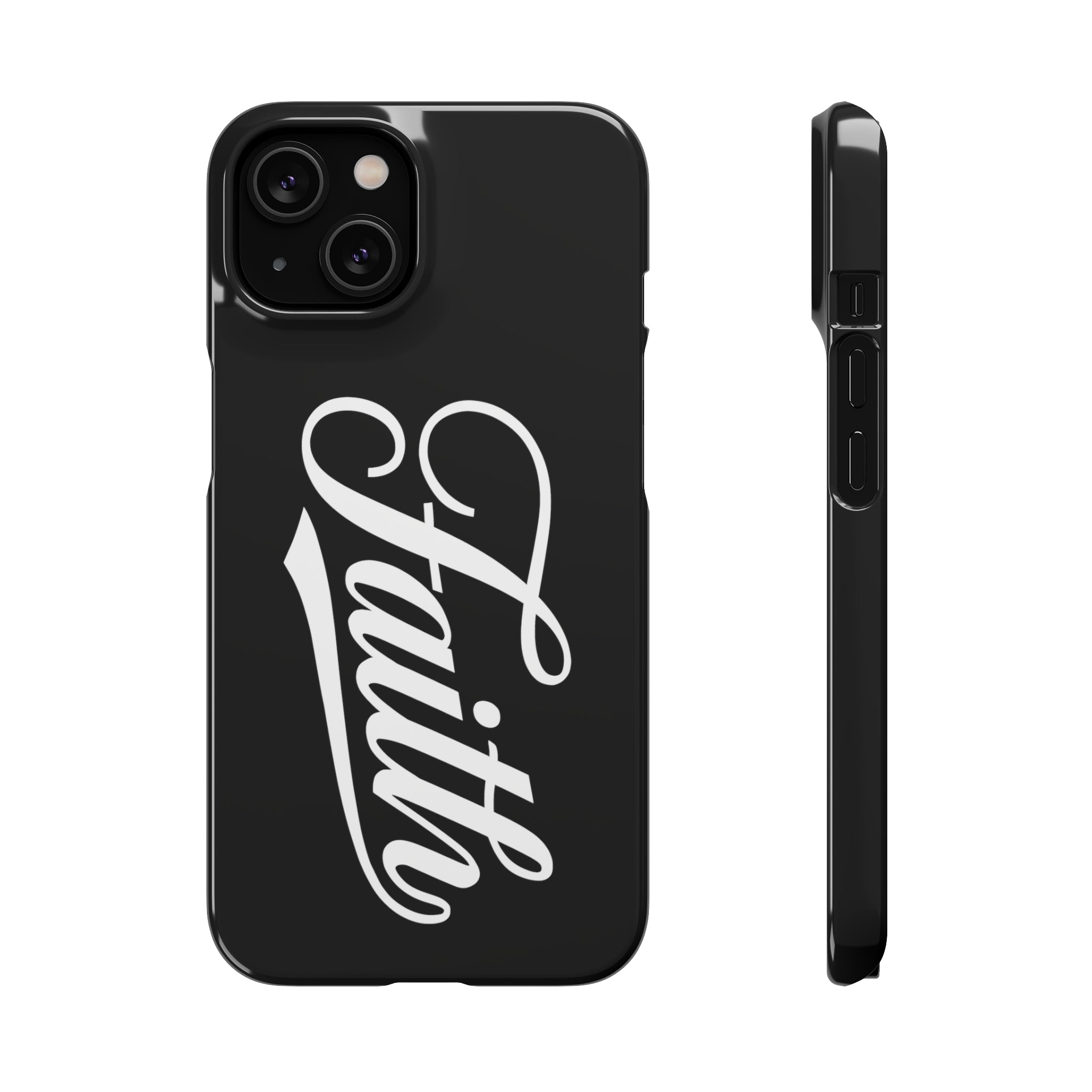 Faith In Jesus iPhone Christian Religion Phone Case | Jesus Faith Cross Phone Case | Faith Christian Cross iPhone & Samsung Galaxy Snap Cases Main image