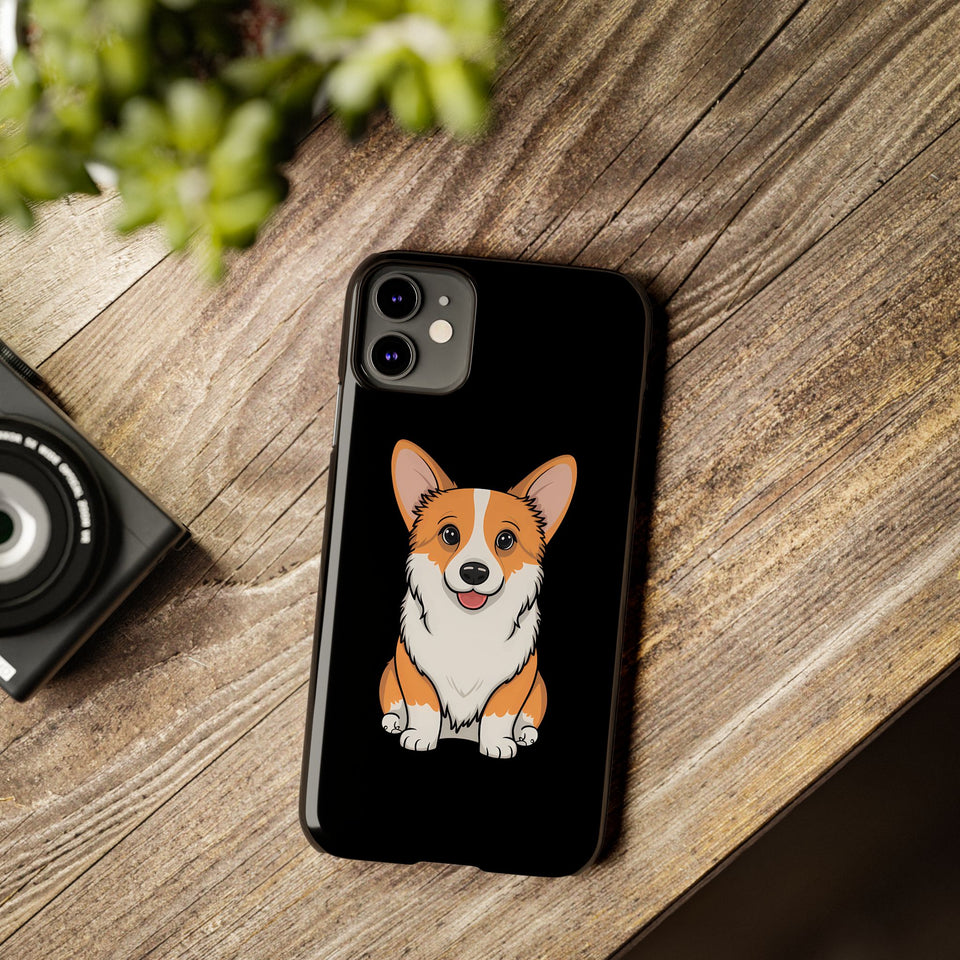 Cute Corgi Slim iPhone Case | Corgi Gift iPhone Case