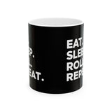 Brazilian Jiu Jitsu Eat Sleep Roll 2 BJJ Ceramic Mug | Brazilian Jiu Jitsu Gifts (11oz) Brazilian Jiu Jitsu Eat Sleep Roll 2 BJJ Ceramic Mug | Brazilian Jiu Jitsu Gifts (11oz)
