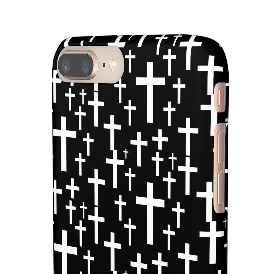 Faith In Jesus iPhone Christian Religion Phone Case | Faith Cross Phone Case | Christian Cross iPhone & Samsung Galaxy Snap Cases