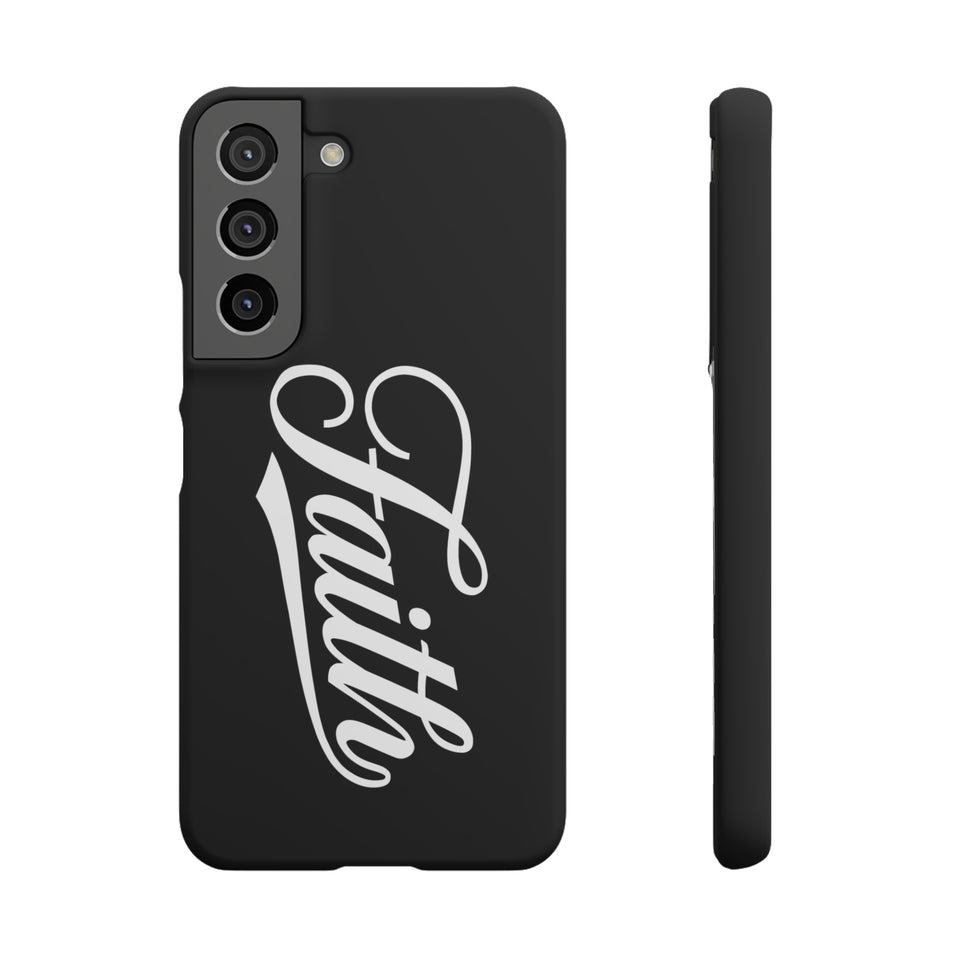 Faith In Jesus iPhone Christian Religion Phone Case | Jesus Faith Cross Phone Case | Faith Christian Cross iPhone & Samsung Galaxy Snap Cases