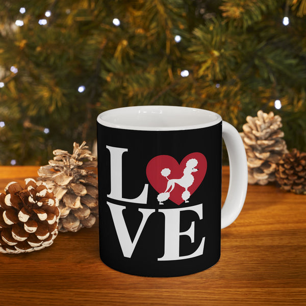 Sweet Love Poodle Mug | Poodles Coffee Mug | Cute Poodle Coffee Mug 11oz