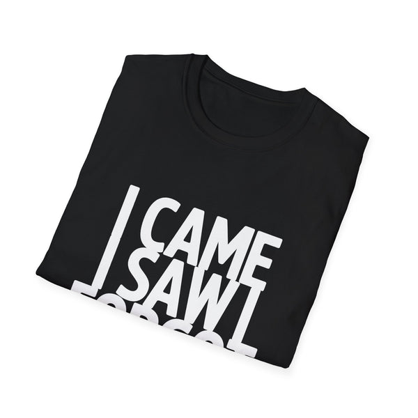 I Came I Saw I Forgot T-Shirt — Funny Retro Quote Tee