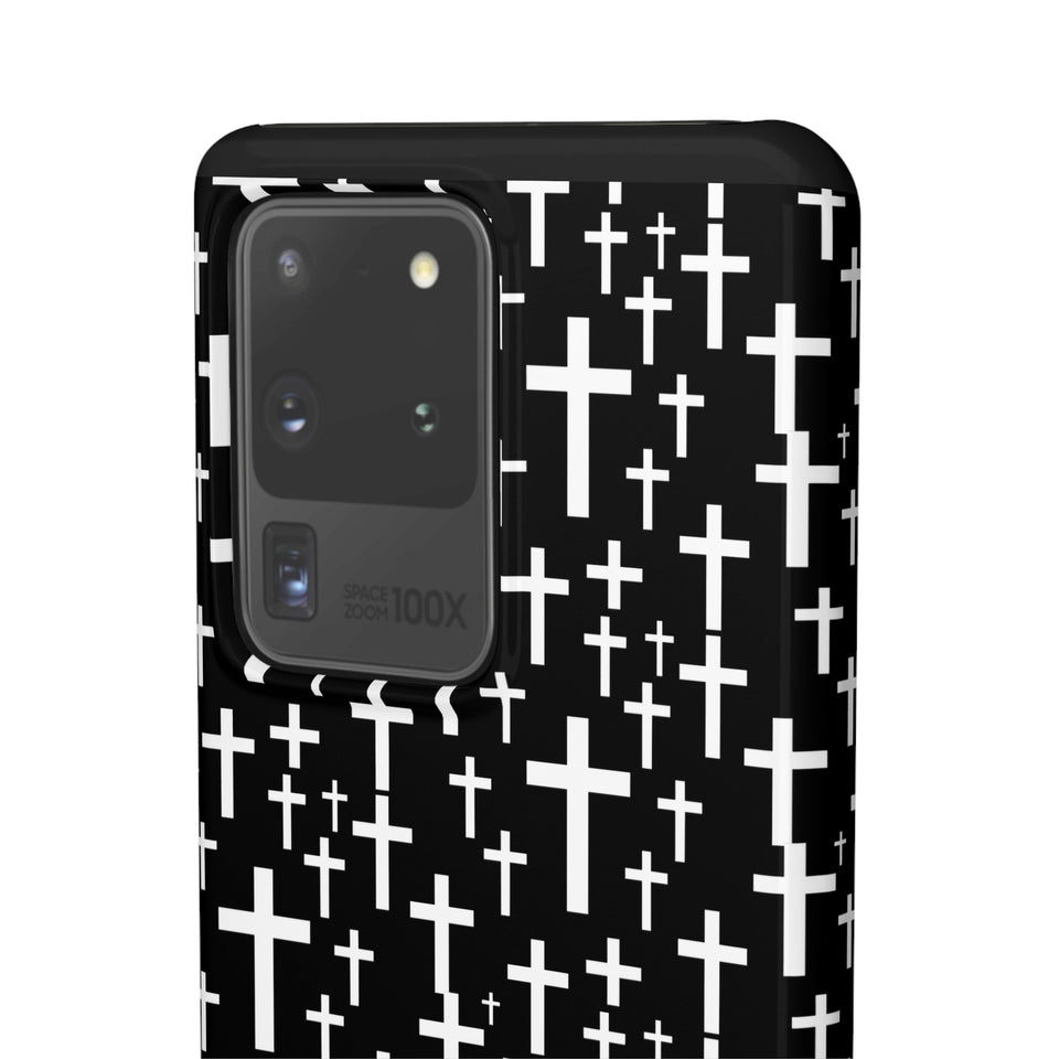 Faith In Jesus iPhone Christian Religion Phone Case | Faith Cross Phone Case | Christian Cross iPhone & Samsung Galaxy Snap Cases