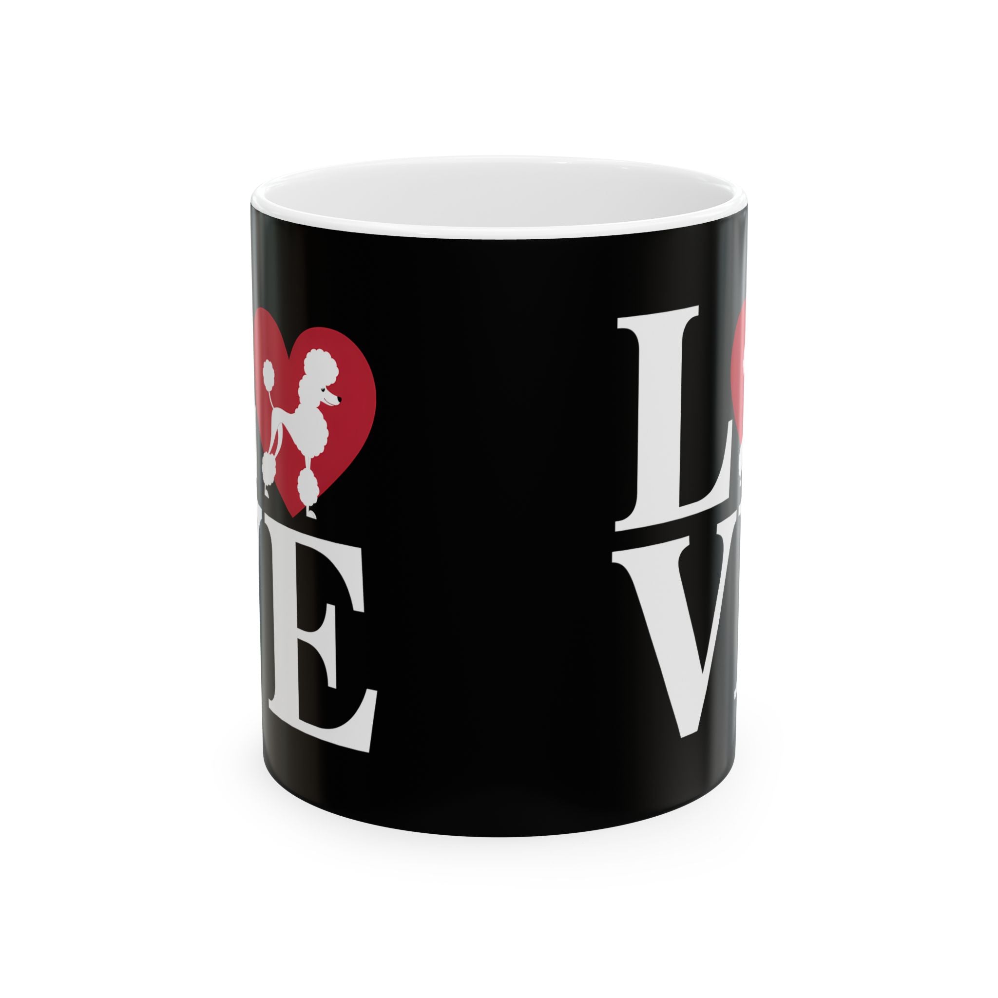Sweet Love Poodle Mug | Poodles Coffee Mug | Cute Poodle Coffee Mug 11oz Secondary image