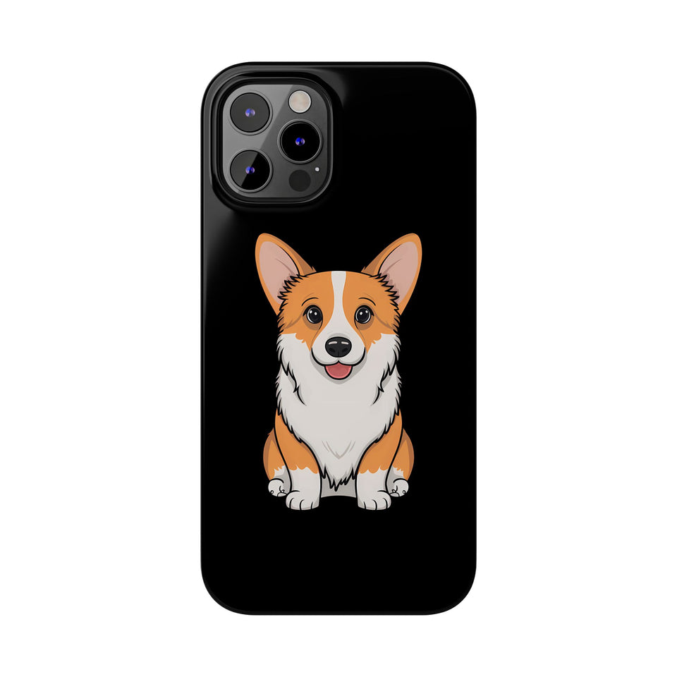 Cute Corgi Slim iPhone Case | Corgi Gift iPhone Case