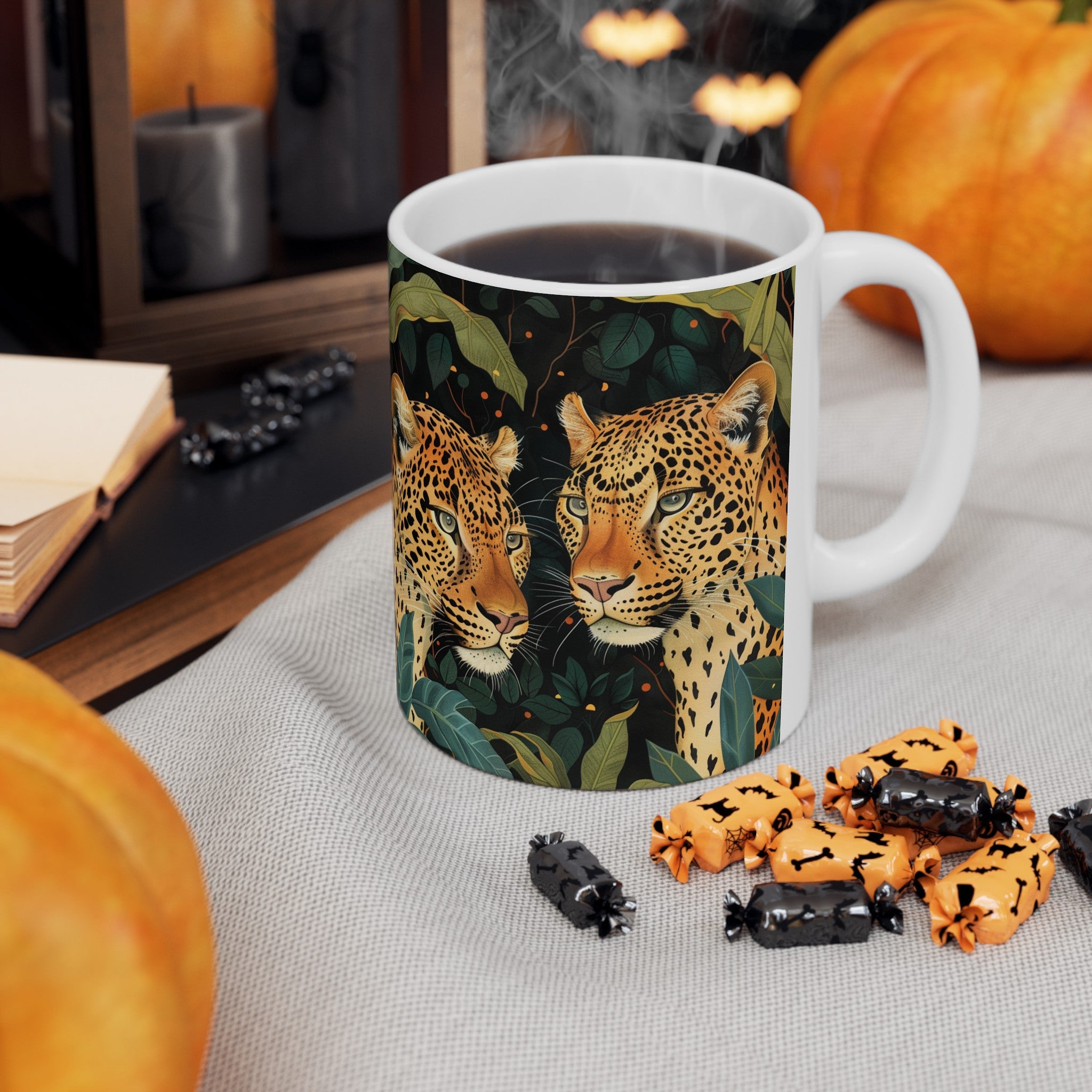 Leopard Mug | Leopard Gifts For Leopard Lovers | Leopard Presents | Leopard Ceramic Mug 11oz