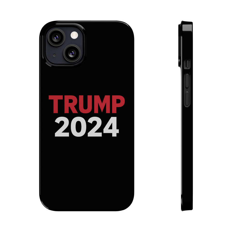 Premium Trump 2024 iPhone Case | Donald Trump Gifts Slim Phone Cases