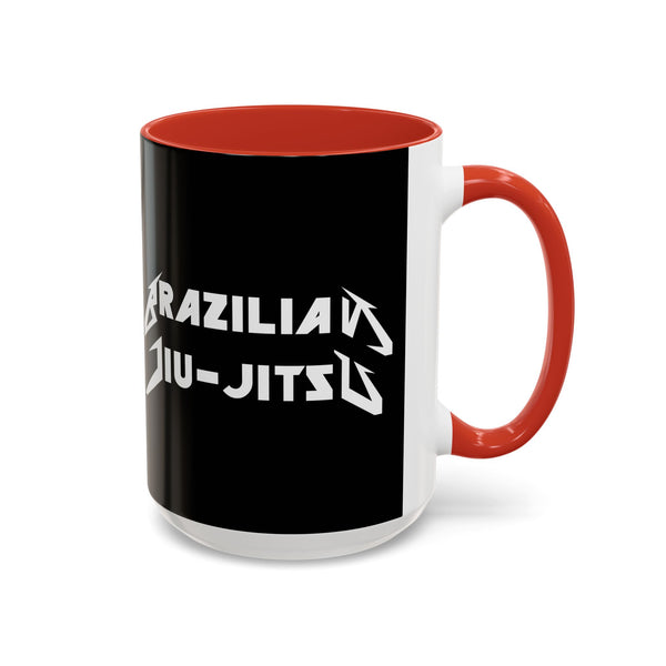 Brazilian Jiu Jitsu Metal | BJJ Accent Coffee Mug