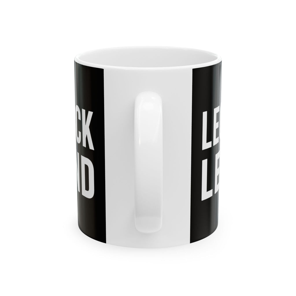 Brazilian Jiu Jitsu Leg Lock Legend BJJ Ceramic Mug | Brazilian Jiu Jitsu Gifts (11oz)