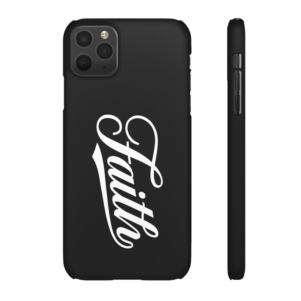 Faith In Jesus iPhone Christian Religion Phone Case | Jesus Faith Cross Phone Case | Faith Christian Cross iPhone & Samsung Galaxy Snap Cases