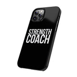 Premium Strength Coach iPhone Case | Strength Coach Gifts Slim Phone Cases Premium Strength Coach iPhone Case | Strength Coach Gifts Slim Phone Cases