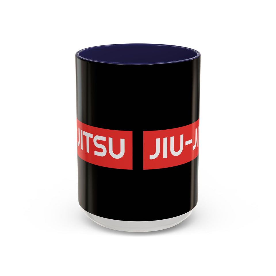 Brazilian Jiu Jitsu Surpassing | BJJ Accent Coffee Mug