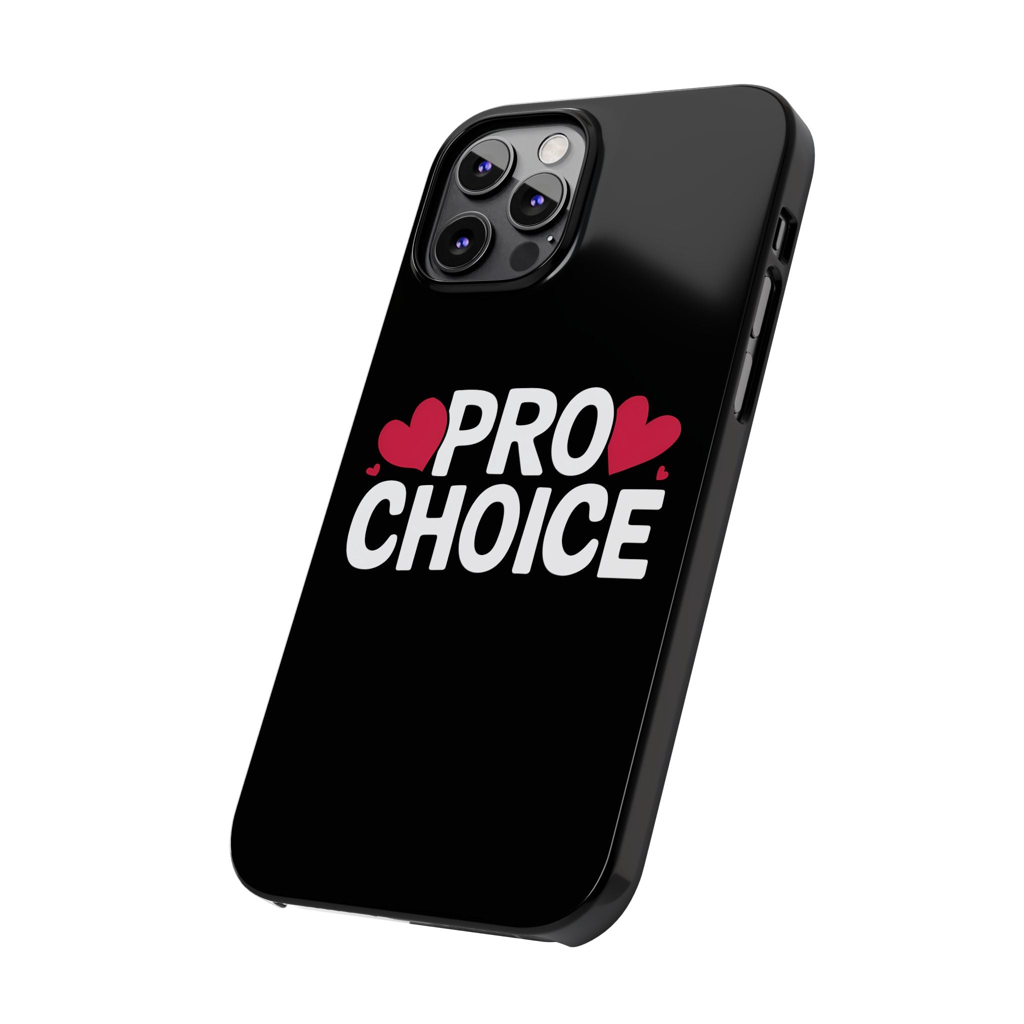 Premium Pro Choice iPhone Case | Feminist Pro Choice Gifts Slim Phone Cases