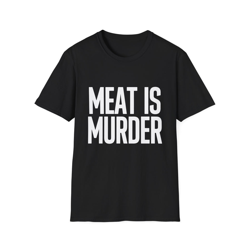 Meat Is Murder T-Shirt — Vegan/Protest Graphic Tee