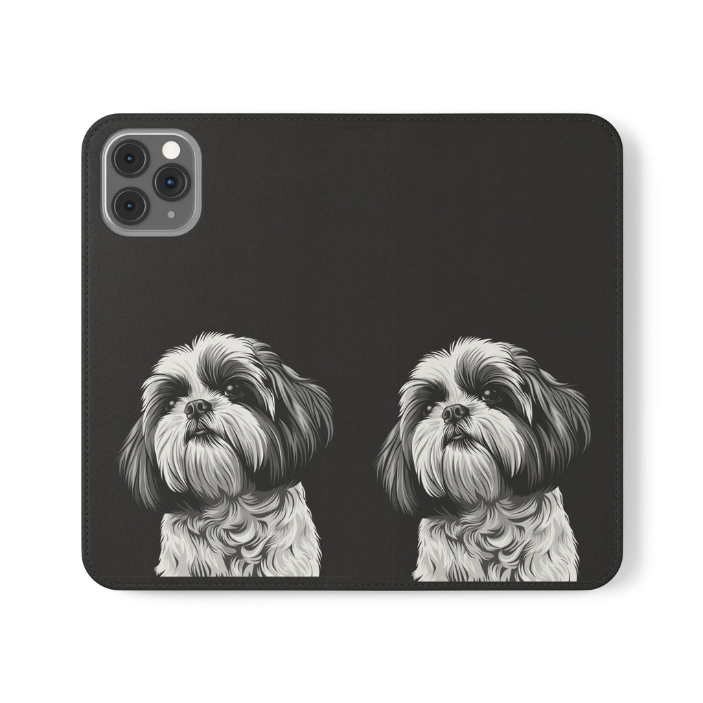 Shih Tzu Phone Case | Shih Tzu Wallet Phone Case | IPhone & Samsung Galaxy Shih Tzu Flip Cases