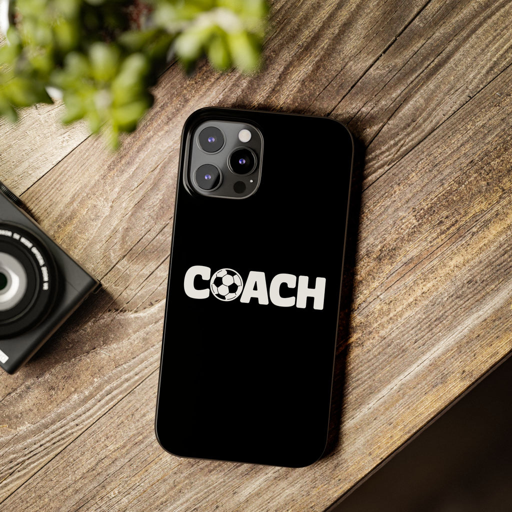 Premium Soccer Coach iPhone Case | Soccer Coach Gifts Slim Phone Cases