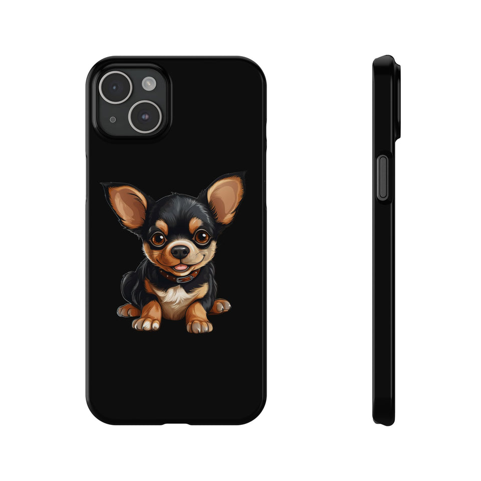 Premium Chihuahua iPhone Case | Cute Chihuahua Gifts Slim Phone Cases