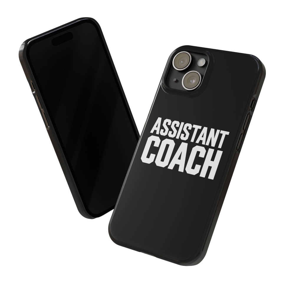 Premium Assistant Coach iPhone Case | Assistant Coach Gifts Slim Phone Cases