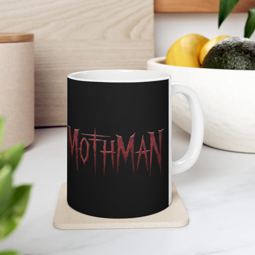Mothman Mug | Cryptid Gift | Mothman Coffee Mug | Mythical Creature Gift Ideas Mug 11oz 2