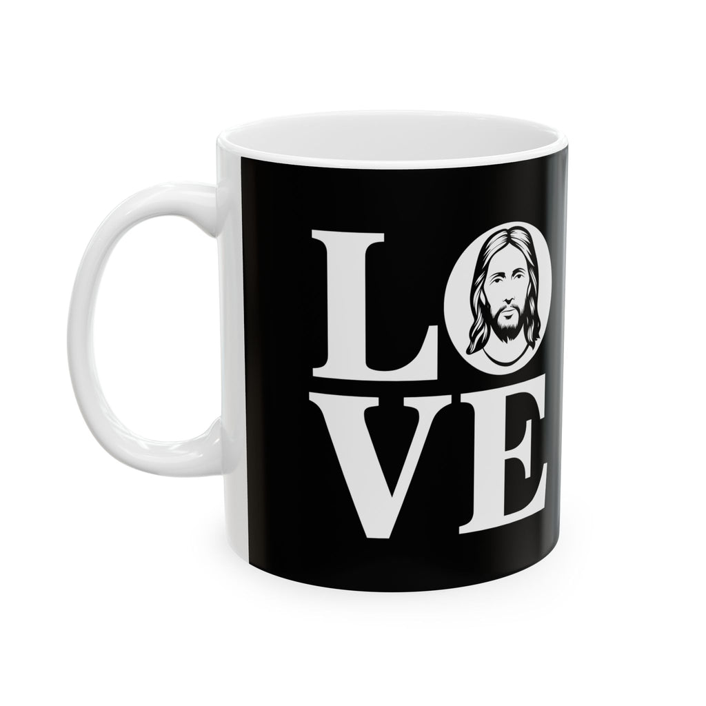 Faith Love Jesus Ceramic Mug | Faith In Jesus Gifts (11oz)