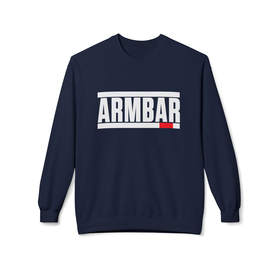 Brazilian Jiu Jitsu Armbar BJJ Unisex Midweight Softstyle Fleece Crewneck Sweatshirt
