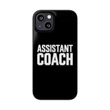 Premium Assistant Coach iPhone Case | Assistant Coach Gifts Slim Phone Cases Premium Assistant Coach iPhone Case | Assistant Coach Gifts Slim Phone Cases