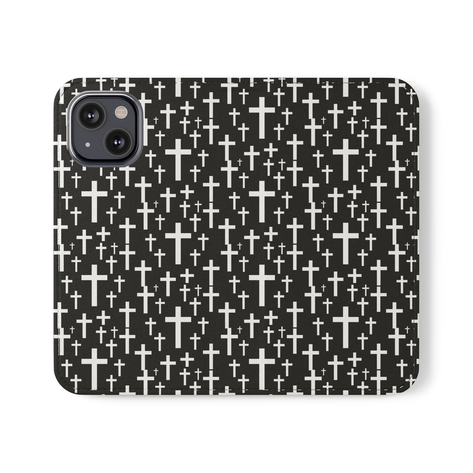 Faith Religion Jesus Cross Phone Case | Faith Religion Wallet Phone Case Gifts | IPhone & Samsung Galaxy Jesus Cross  Flip Cases