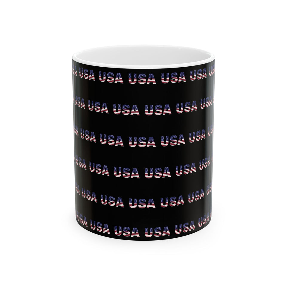 USA Flag Mug | USA Gifts | USA Flag Coffee Mug 11oz