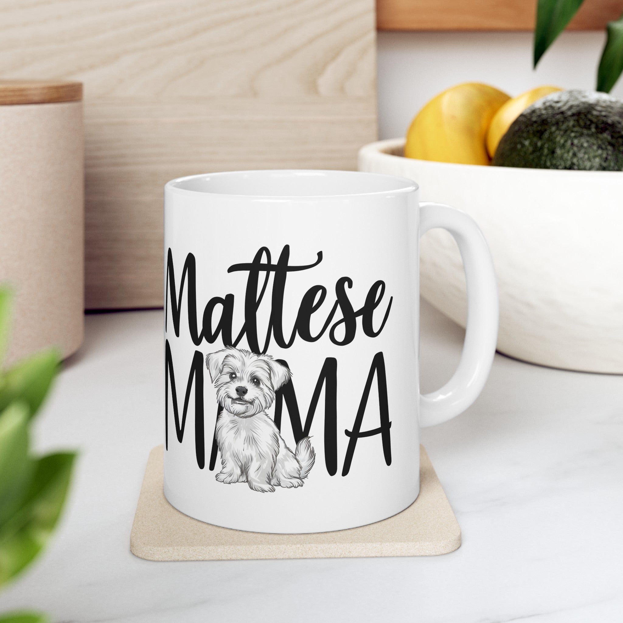 Maltese Mama Mug Maltese Dog 2 | Maltese Gift | Maltese Coffee Mug | Maltese Gift Ideas Mug 11oz