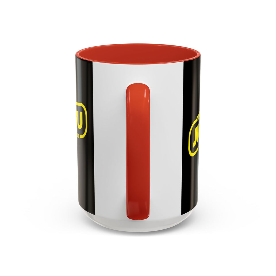 Brazilian Jiu Jitsu The Jiu Jitsu Is Strong With This One | BJJ Accent Coffee Mug
