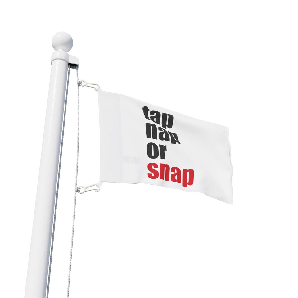 Brazilian Jiu Jitsu Tap Nap Or Snap Flag Banner | BJJ Flag