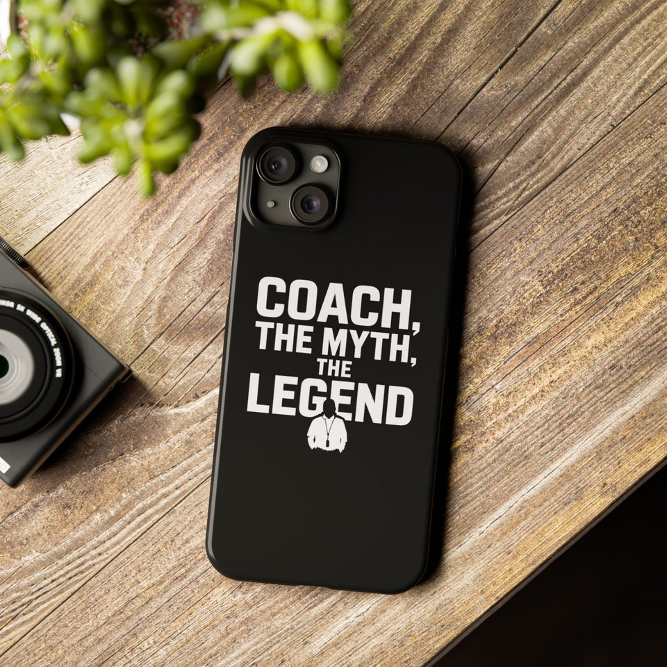 Premium Coach The Myth The Legend iPhone Case | Coach Gifts Slim Phone Cases