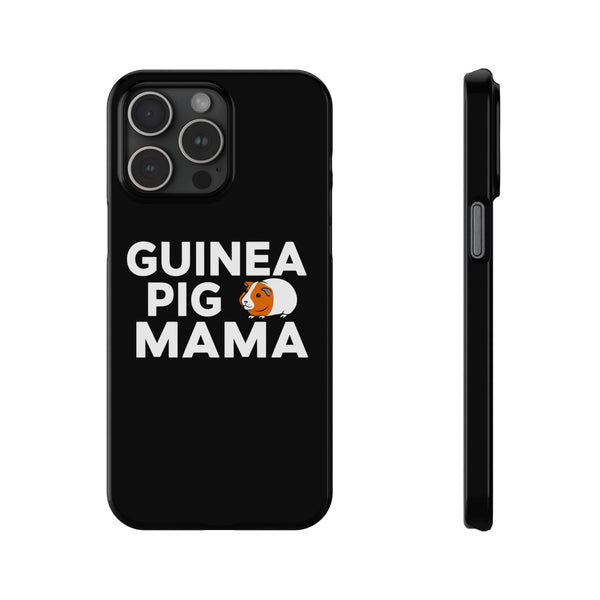 Cute Guinea Pig Mama Slim iPhone Cases | Guinea Pig Gift iPhone Case
