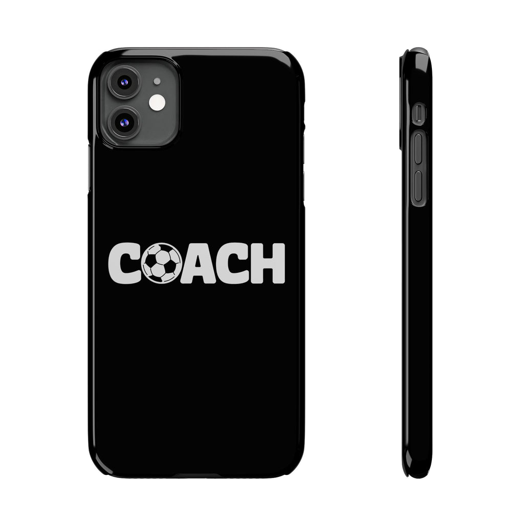 Premium Soccer Coach iPhone Case | Soccer Coach Gifts Slim Phone Cases