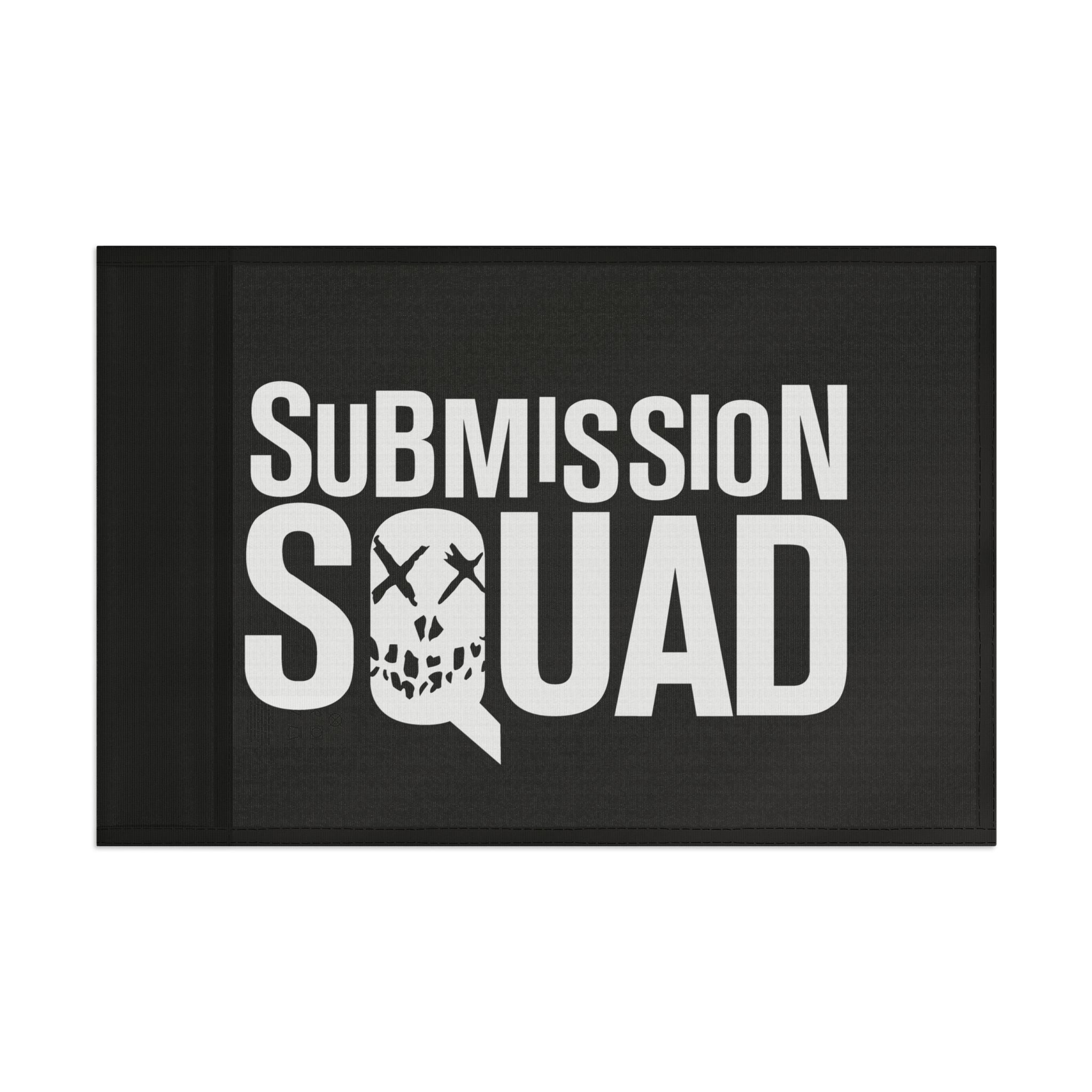 Brazilian Jiu Jitsu Submission Squad Flag Banner | BJJ Flag Main image
