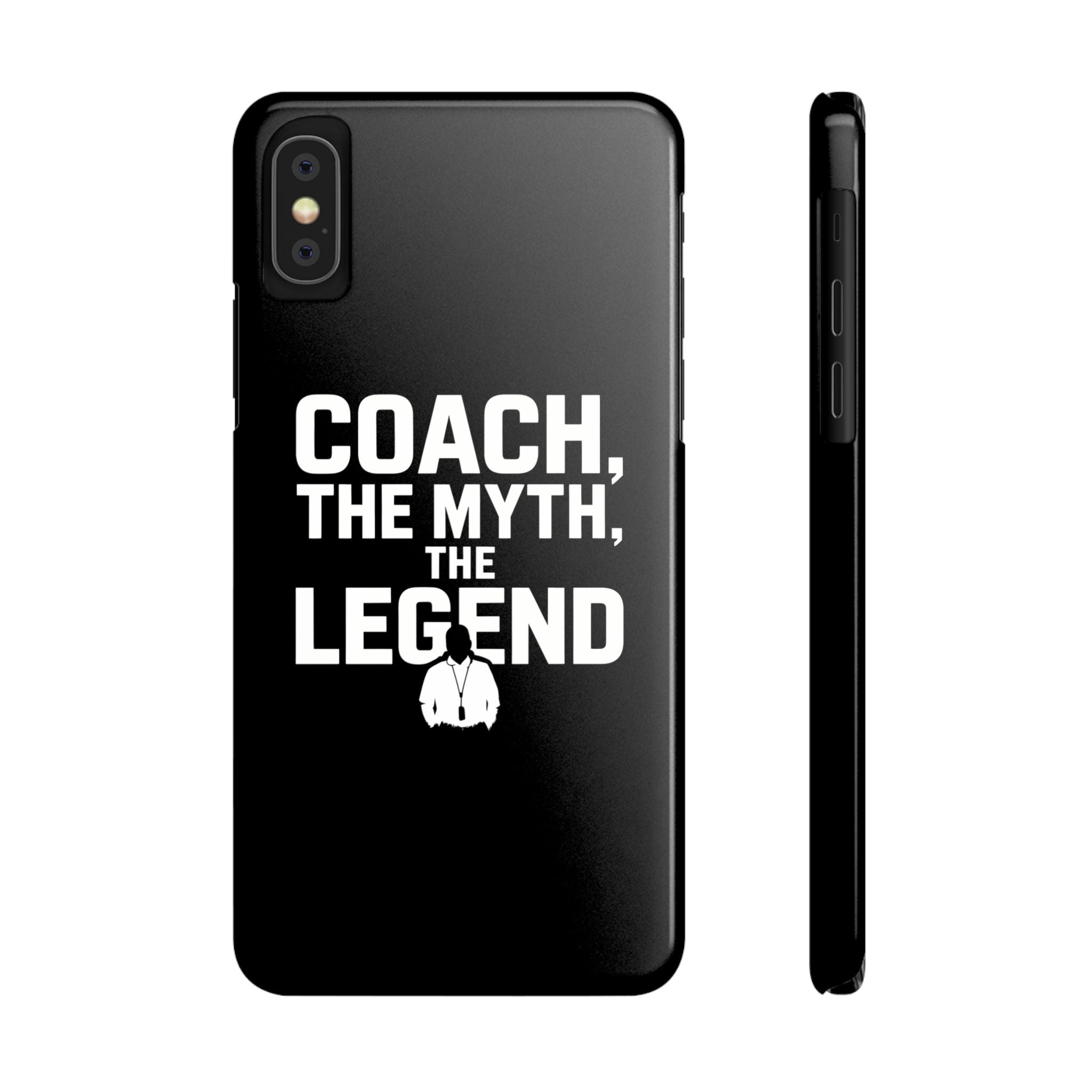 Premium Coach The Myth The Legend iPhone Case | Coach Gifts Slim Phone Cases