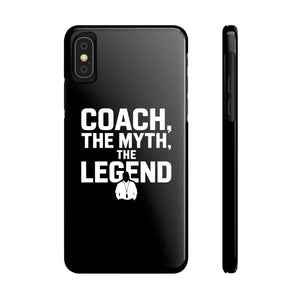 Premium Coach The Myth The Legend iPhone Case | Coach Gifts Slim Phone Cases Premium Coach The Myth The Legend iPhone Case | Coach Gifts Slim Phone Cases