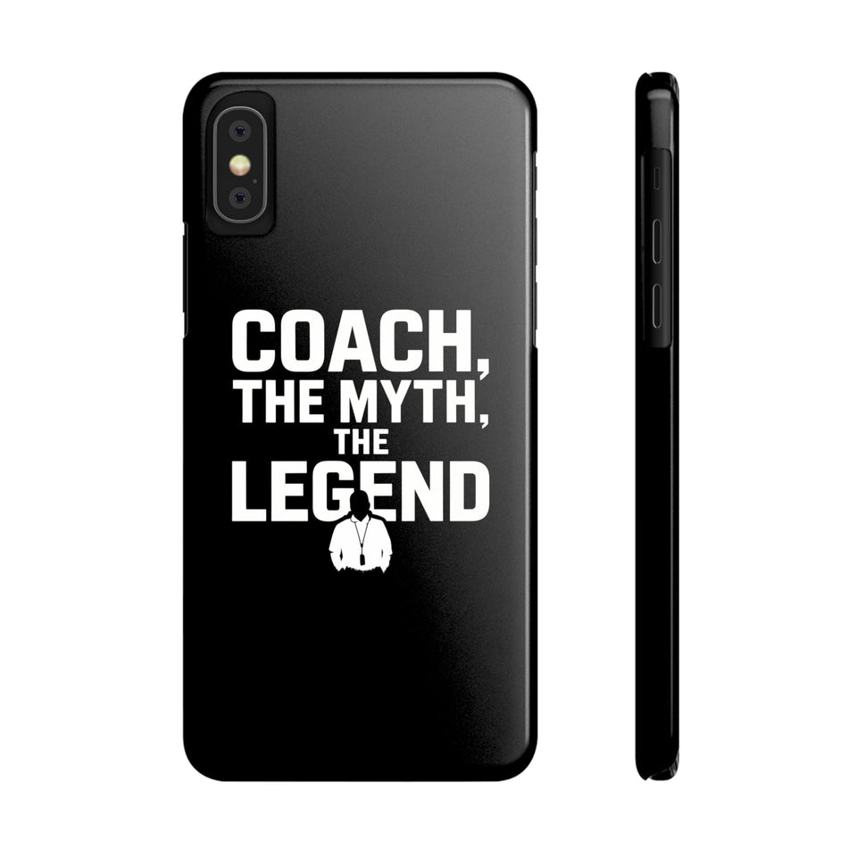 Premium Coach The Myth The Legend iPhone Case | Coach Gifts Slim Phone Cases