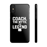 Premium Coach The Myth The Legend iPhone Case | Coach Gifts Slim Phone Cases Premium Coach The Myth The Legend iPhone Case | Coach Gifts Slim Phone Cases