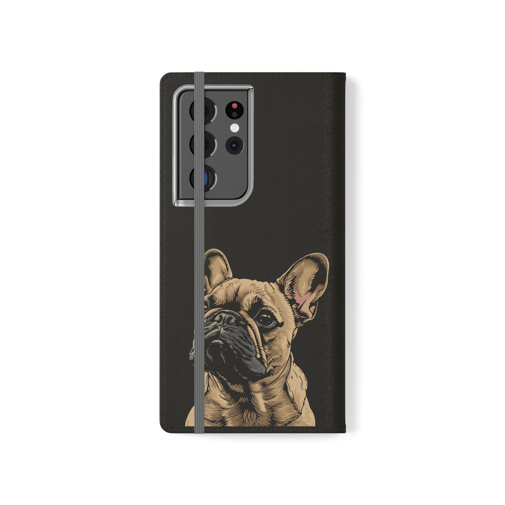 French Bulldog Phone Case | I Love My Frenchie Wallet Phone Case Gifts | IPhone & Samsung Galaxy French Bulldog Flip Cases