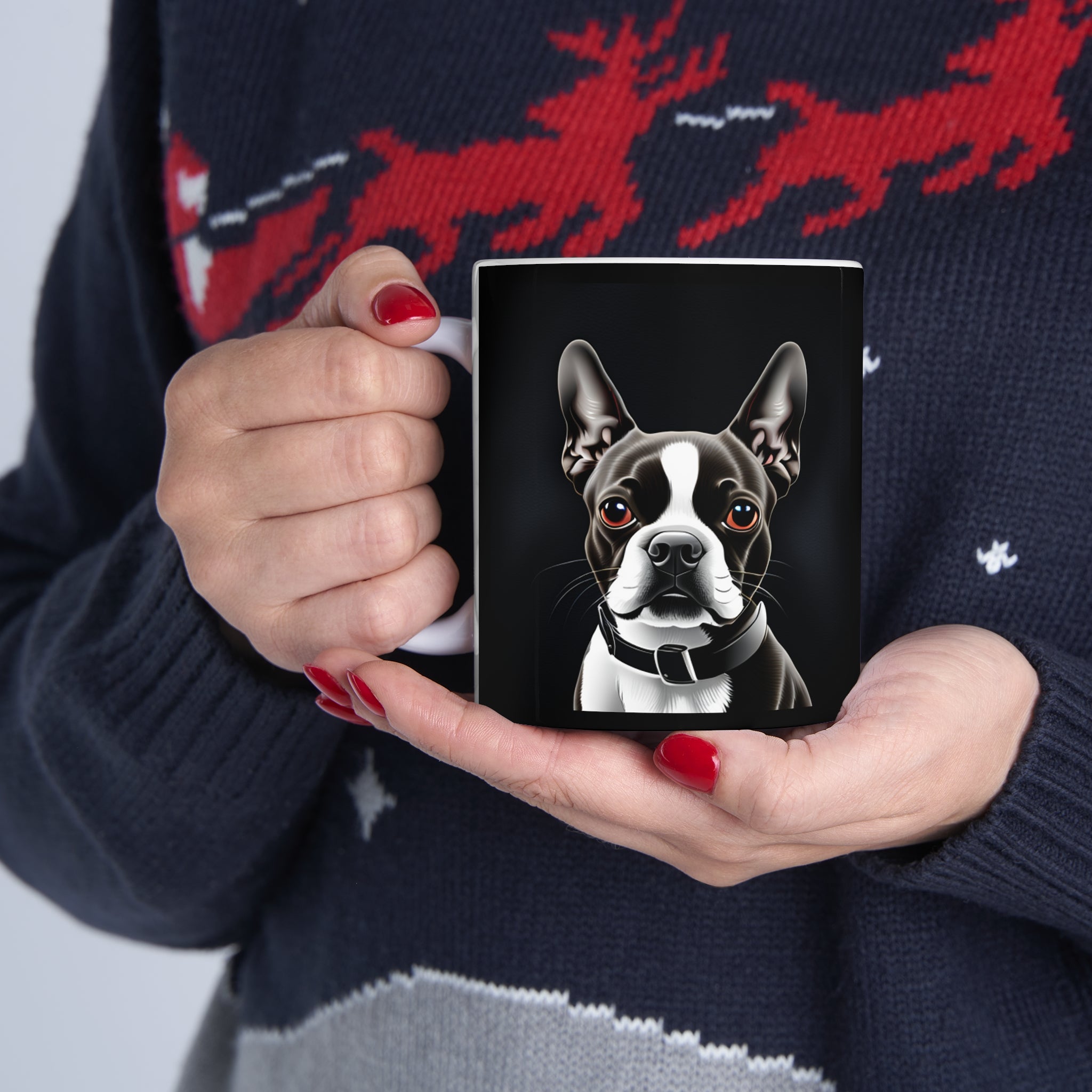 Boston Terrier Mug | Boston Terrier Gift| Boston Terrier Ceramic Mug 11oz