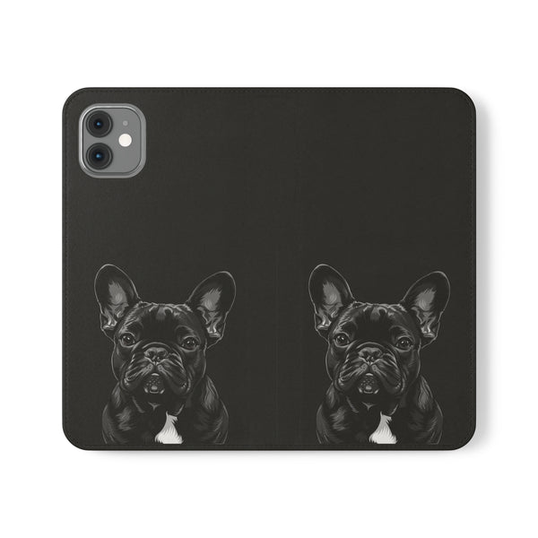 French Bulldog Phone Case | I Love My Frenchie Wallet Phone Case Gifts | IPhone & Samsung Galaxy French Bulldog Flip Cases