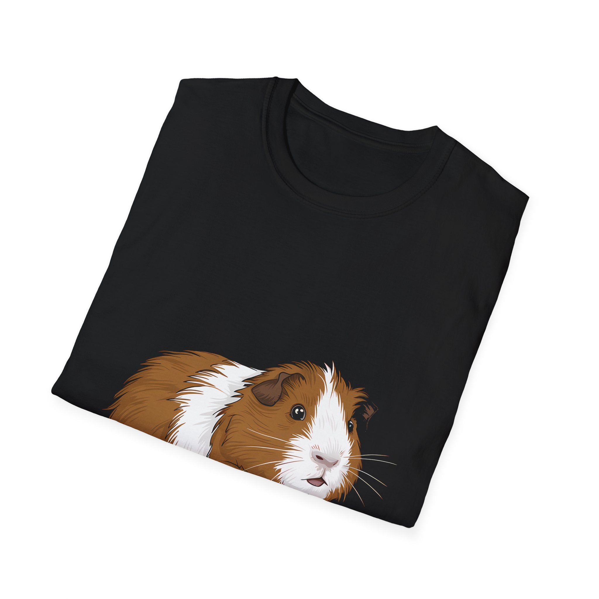 Guinea Pig T-Shirt - Cute Guinea Pig Unisex Softstyle Tee