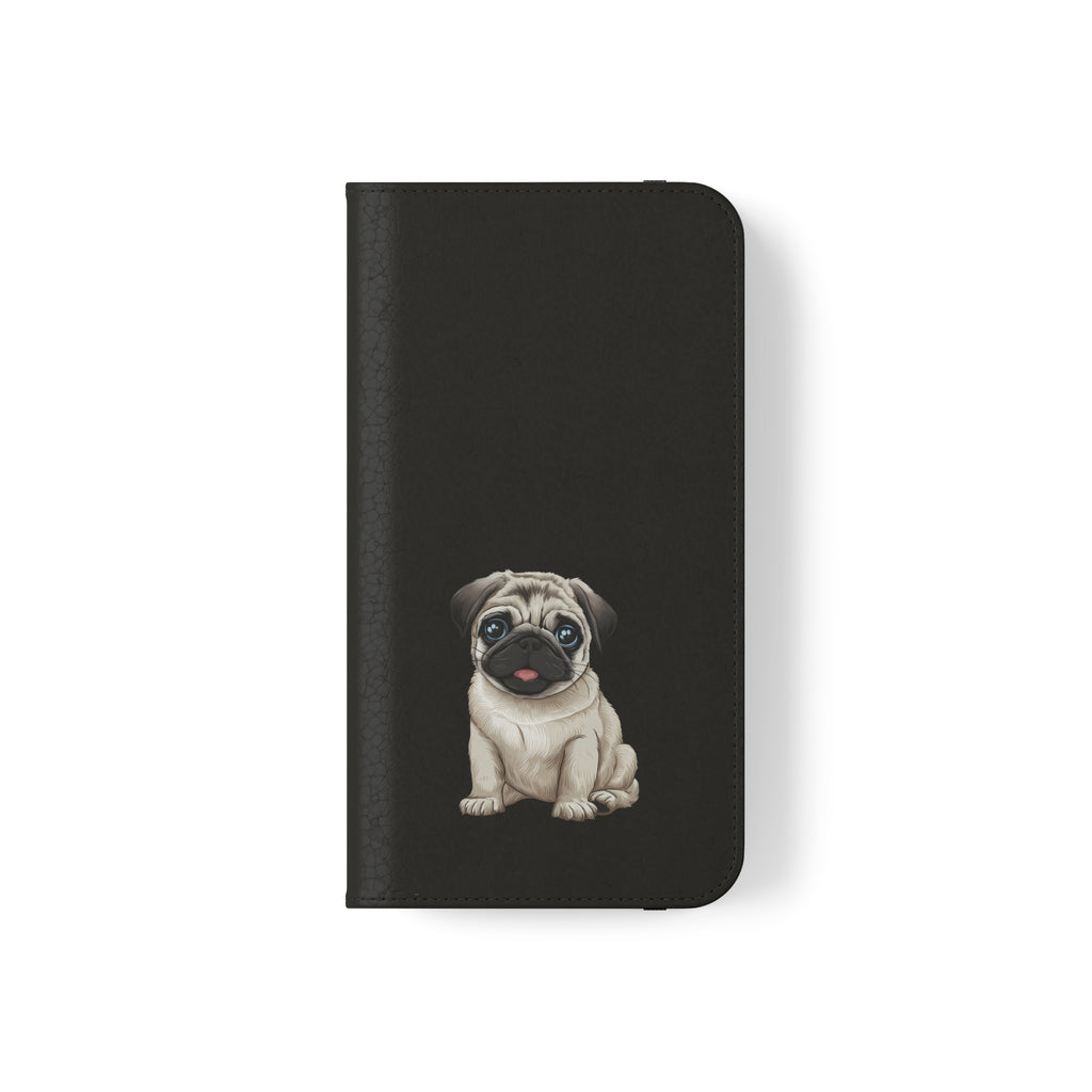 Pug iPhone & Samsung Wallet Phone Case | Pug Flip Cases